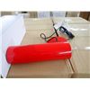 Image 1 : 6-SLV New Red Hanging Pendant Light Fixture - 6 X $ - #9386