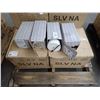 Image 1 : 4-SLV New White Hanging Fixture - 4 X $