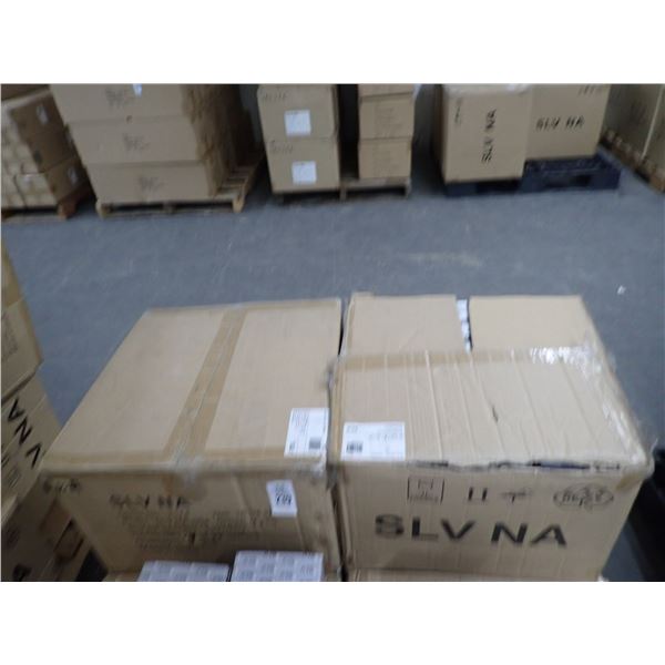6-SLV New White Hanging Fixture - 9 Pack - 6 X $