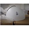 Image 2 : 4-SLV New White Dome Hanging Fixture - 4 X $ - #1653