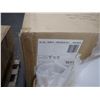 Image 2 : 4-SLV New White Dome Hanging Fixture - 4 X $ - #1653