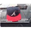 Image 1 : Autographed Ball Cap Signed Avery/Maddox/Smoltz/Levin w/Showcase