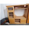 Image 1 : Oak TV Console Cabinet