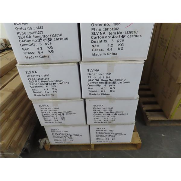 20-SLV Small White Hanging Lamps - 6 Pack - 20 X $ - #1885