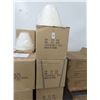Image 1 : 12-SLV White Plastic Hanging Lamp - 12 X $ - #CG6
