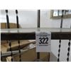 Image 2 : Ornate Metal Leaf Motif Corner Wine Bottle Bakers Rack
