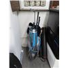 Image 1 : Top Flight Golf Clubs w/Bag and Travel Canisters