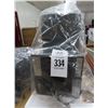 Image 2 : 6-Black Double End Exterior Pathway Lights - 6 X $