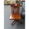 Image 1 : Mahogany Secretarial Chair