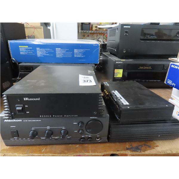 Asst. Stereo Amps - 4