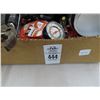 Image 2 : Box w/Pipe Wrench, Asst. Tools