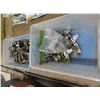Image 1 : Cabinet Drawer Hardware, 2 Bins