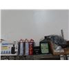 Image 1 : Utility Pump, Butane Fuel, Batteries and Supplies - Top Shelf