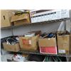 Image 1 : Masking Tape, Grease Gun, UPS, Ext. Cord, Supplies - Middle Shelf
