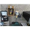 Image 2 : Box w/Grease Gun, Security Camera, Asst. Hand Tools
