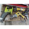 Image 1 : Dewalt Electric Drill, Grinder, Air Drill, Cordless Sawzall - (No Battery)