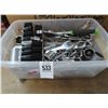 Image 1 : Bin w/Sockets and Wrenches