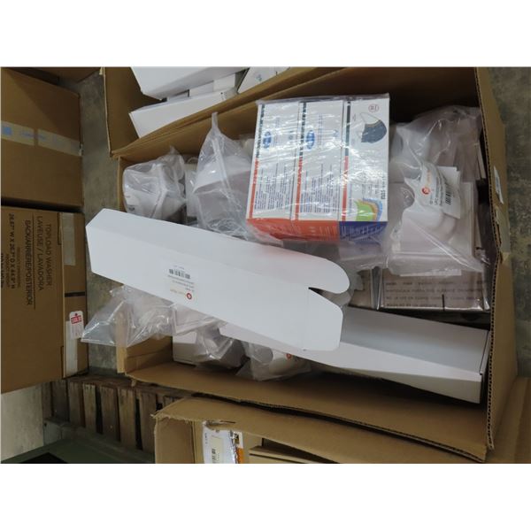 Asst. Electrical Hardware, Supplies, Face Mask in Box
