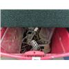 Image 1 : Bins 3 w/Sandpaper, Wood Working Tools and Supplies