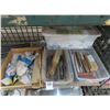 Image 1 : Files, Tile Spacers, Supplies - 4 Bins