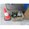 Image 1 : Lot of Tie Down Straps, Safety Cones - 2