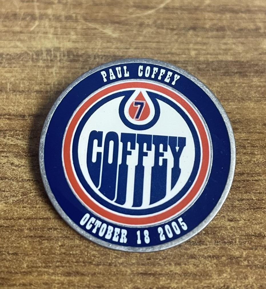 Oilers Pin - Coffey