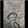 Image 2 : Limited Edition Terrance Clark (American, 1914-1973) Gravure Print, "Will Rogers, First A Cowboy"
