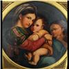Image 2 : Large 18th-19th Century Oil On Canvas Family Portait Painting