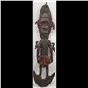 Image 2 : A Large Wood Carved Papua New Guinea Two-Face Spirit Sepik Figure