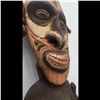 Image 8 : A Large Wood Carved Papua New Guinea Two-Face Spirit Sepik Figure