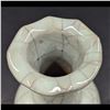 Image 3 : Chinese Celadon Crackle Glaze Guan Ware Vase With Mark
