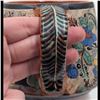 Image 13 : Lot Of 2 Highly Decorated Vintage Mexican Pottery Pieces From Different Areas, Early-Mid 20th C.