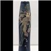 Image 2 : An Antique Finely Ornamented Blue Weller Bud Vase, Unmarked, Circa 1920s