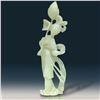 Image 1 : Late 19th Century Chinese Jade Figure 18.5 Cm
