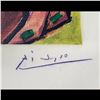 Image 2 : Pablo Picasso Hand Signed Lithograph On BK Rives Paper