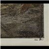 Image 2 : Vintage Colored Cat Etching, "The Family Of The Cats"