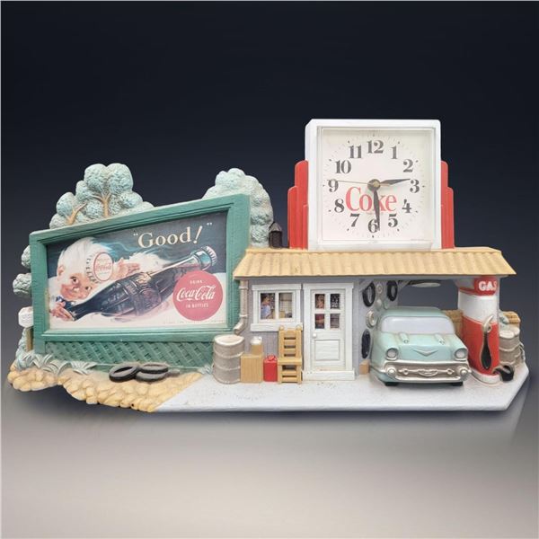 1990 Coca-Cola Advertisement Wall Clock