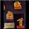 Image 12 : Coca-Cola Salutes Walt Disney a Happy 15th Birthday Framed Pin Set With Original Box
