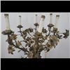 Image 11 : Vintage 5 Arm Floral Candelabra Style Standing Lamp