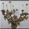 Image 2 : Vintage 5 Arm Floral Candelabra Style Standing Lamp