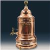 Image 1 : Antique English Copper Samovar With Lid & Handles