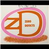 Image 5 : Nasa Lockheed Artist Maggie Wesley Vintage Screen Print, "Zero Defects" 1950-1960s
