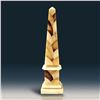 Image 1 : A Vintage 20th C. Italian Cream Obelisk