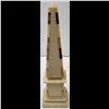 Image 3 : A Vintage 20th C. Italian Cream Obelisk