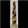 Image 4 : A Vintage 20th C. Italian Cream Obelisk