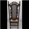Image 11 : A Very Fine 19th Century Carved Walnut Or Beech Chair With Barley Twist