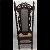 Image 11 : A Very Fine 19th Century Carved Walnut Or Beech Chair With Barley Twist