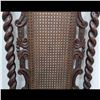 Image 7 : A Very Fine 19th Century Carved Walnut Or Beech Chair With Barley Twist