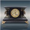 Image 1 : An Antique E. Ingrahm Co. Ornate Mantle Clock With Gilt Decal, Untested