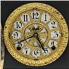Image 2 : An Antique E. Ingrahm Co. Ornate Mantle Clock With Gilt Decal, Untested